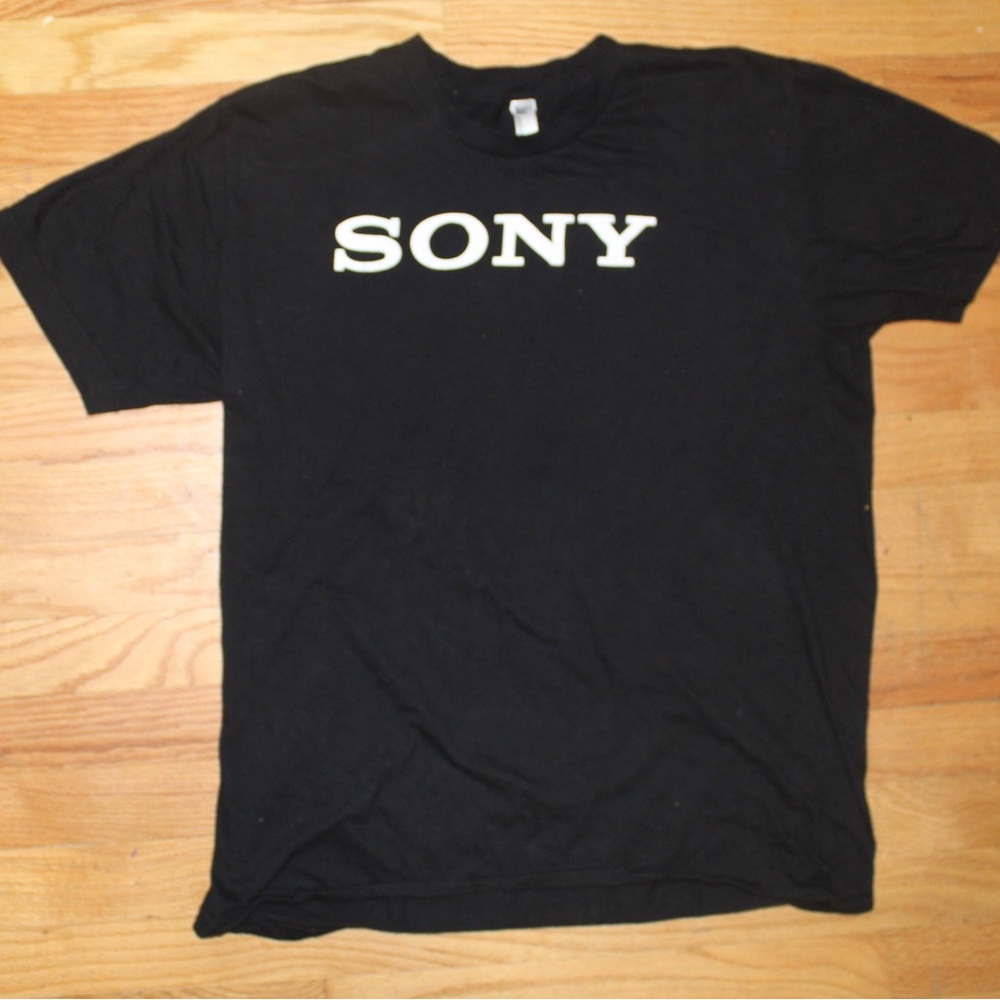 American Apparel Sony t-shit black